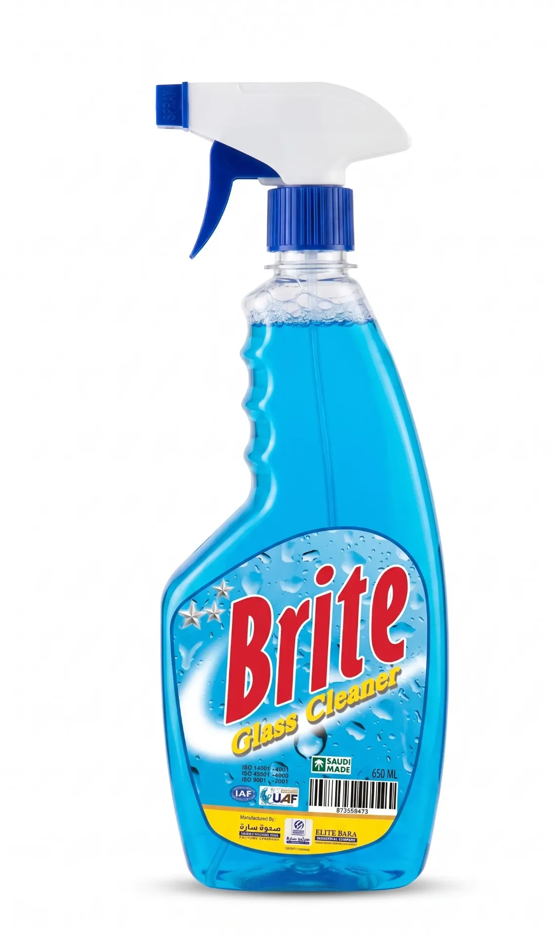 Glass Cleaner Liquid 12*650ml Maxy/Brite