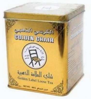شاي الكرسي الذهبي 12  عبوة * 400  غرام