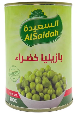 بازلاء خضراء ٢٤ * ​​٣٨٠  جم من السعيدة