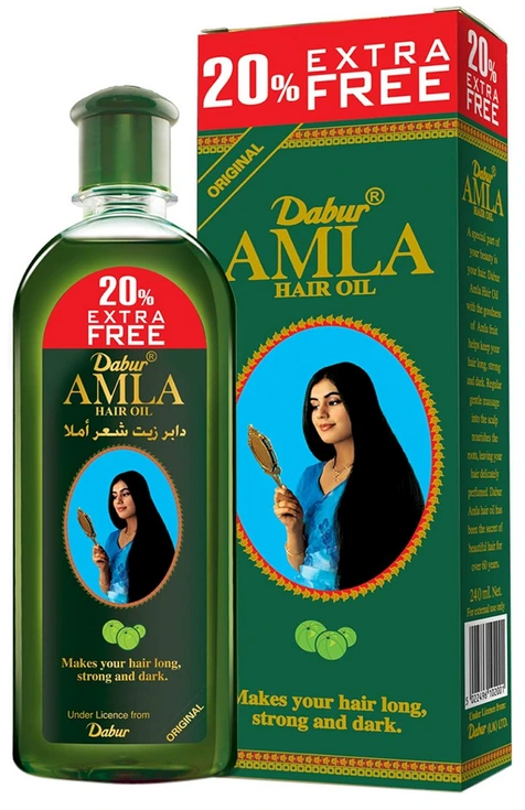 Hair Oil Amla 200ml 20% Extra Dabur