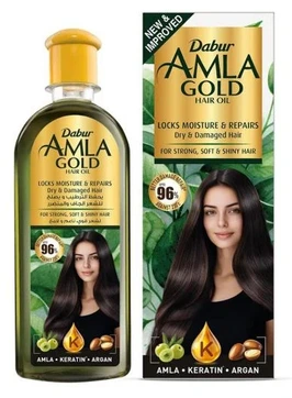 Hair Oil Amla Gold 200ml Dabur
