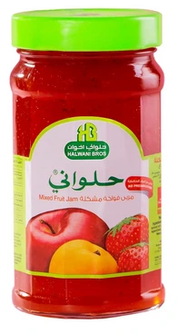 Halwani Jam Mixed Fruit 12*400gm