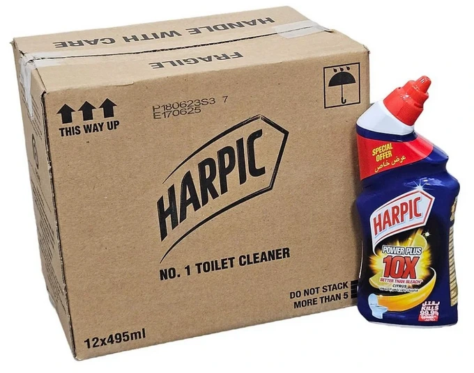 Harpic Toilet Cleaner 12*495ml