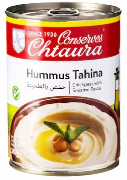 حمص بالطحينة ١٢ * ٣٨٠ جم من شتورة جاردن