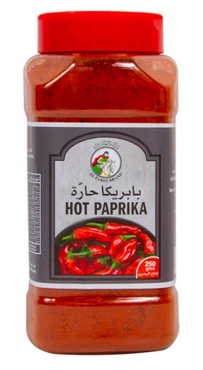Hot Paprika 12*250gm Alfares