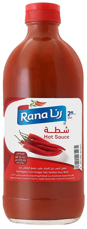 Hot Sauce 12*474ml Rana