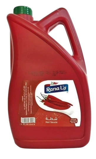 صلصة حارة 4 * 4.5  كجم رانا