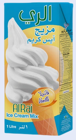 آيس كريم فانيليا ١٢ * ١ لتر من الراعي