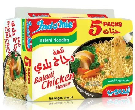Indomie Baladi Jumbo 12*5pcs 