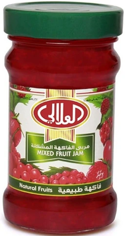 مربى العلالي 12 * 400 غرام فواكه مشكلة