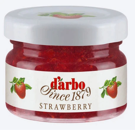 Jam Mini Assorted 60*28gm Darbo