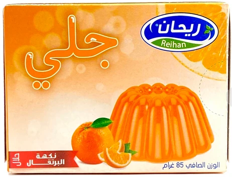 Jelly Reihan Orange 12*6*85gm