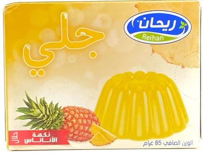 Jelly Reihan Pineapple 12*6*85gm