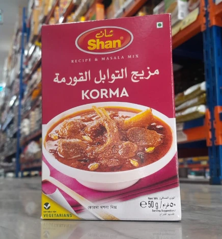 Korma Masala 48*50gm Shan