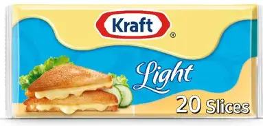 Kraft Light Cheese Slice 12*400