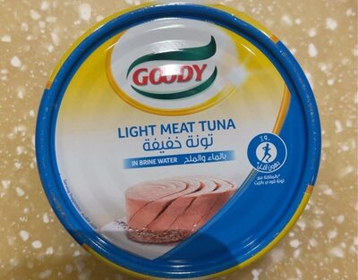 Light Meat Tuna In Brine Water 48*185gm Goody