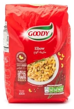 Macaroni # 19 Small Elbow 24*450gm Goody