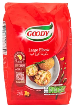 Macaroni # 33 Large Elbow 24*500gm Goody