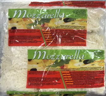 Mozzarella Shredded 6*2Kg M&M