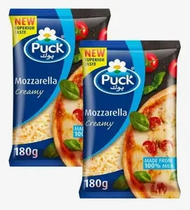 Mozzarella Shredded 12*180gm Puck