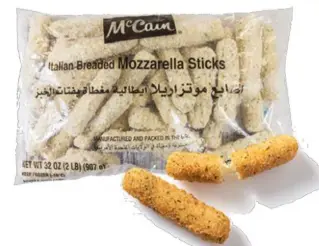أصابع جبنة موزاريلا ماكين 6 * 1.3  كجم