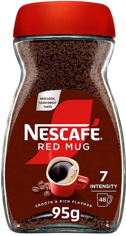 كوب نسكافيه أحمر 12 كوب * 95 غرام
