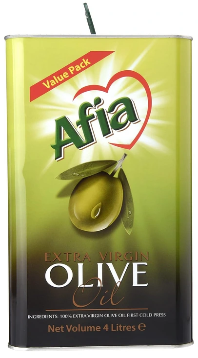 Olive Oil Extra Virgin 4*4Ltr Afia