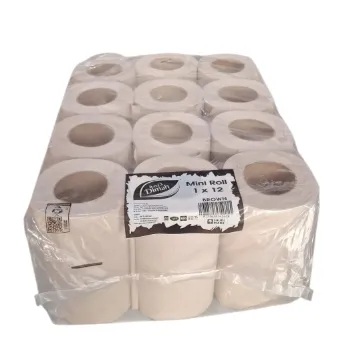 Paper Roll Brown 1*12 Rolls