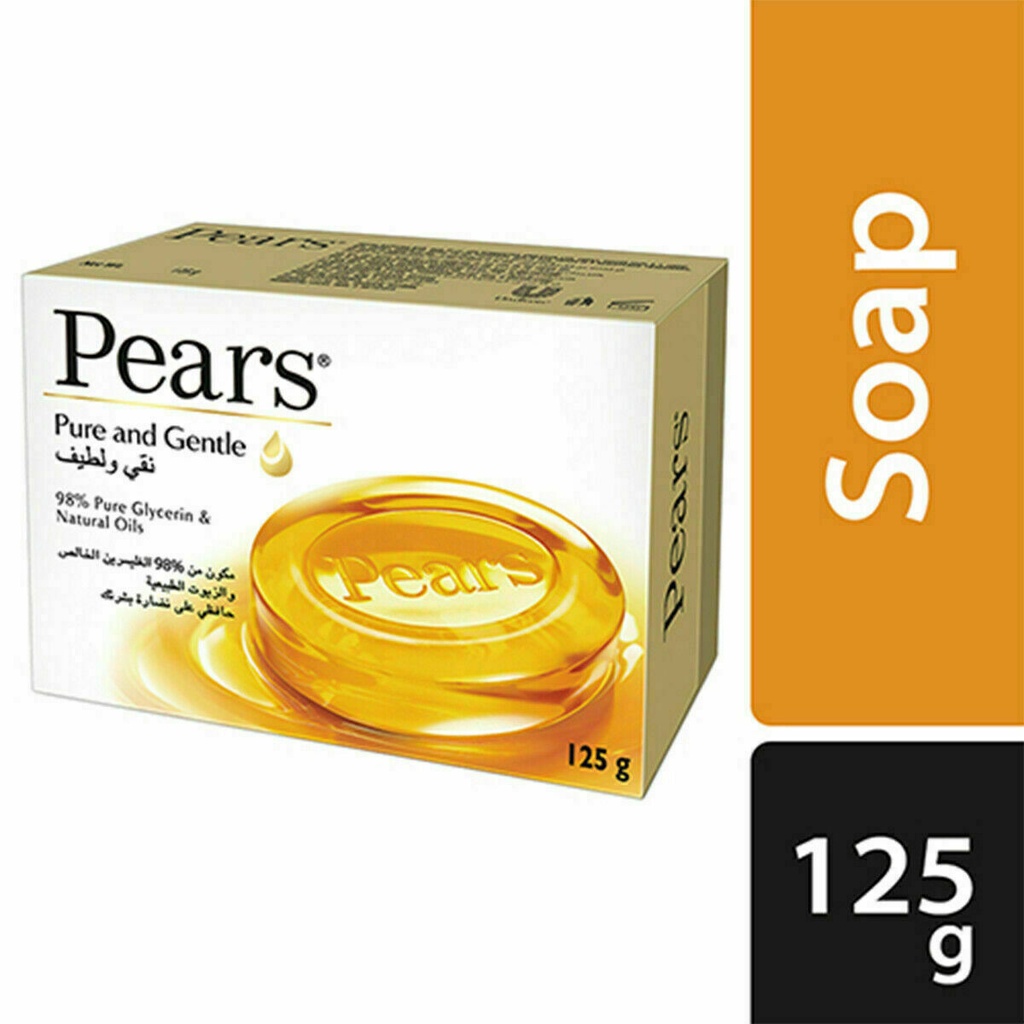 صابون بيرز 12 * 4 * 125  جم