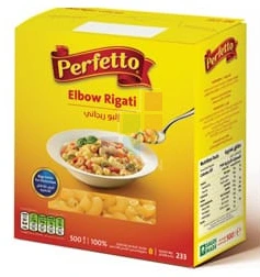 Perfetto # 233 Elbow Rigati 24*500gm