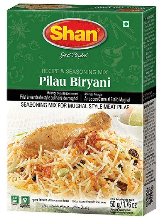 Pilau Biryani 48*50gm Shan