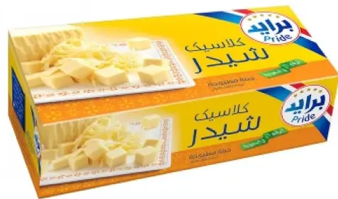 قالب جبن شيدر برايد 6 * 1.8  كجم