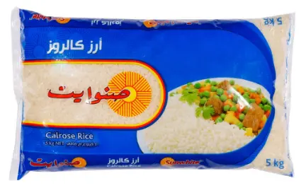 أرز صن وايت كالروز 6 * 5  كجم