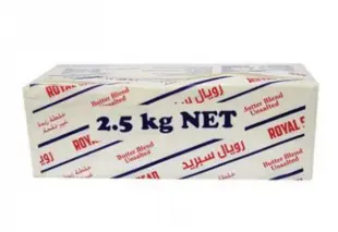 زبدة ديلايت / رويال غير المملحة 10 * 2.5 كجم