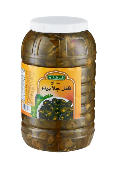 شرائح هالبينو أخضر ، 4 عبوات × 1 جالون (3.8 كجم)