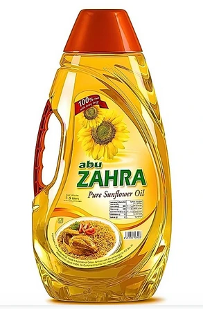AbuZahra Sunflower Oil 6*1.5Ltr