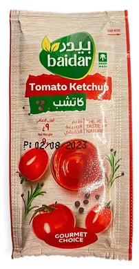 Baider Tomato Ketchup Portion - 1000*9gm