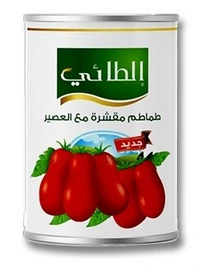 Al Taie Tomato Peeled 24*400gm