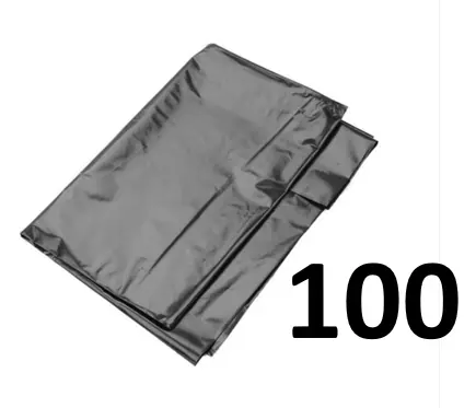 أكياس قمامة سعة 100 جالون، 10 عبوات*1