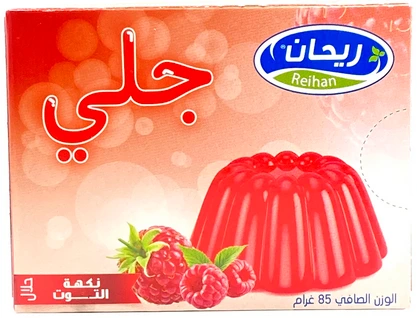 جيلي ريحان توت 12*6*85  جرام