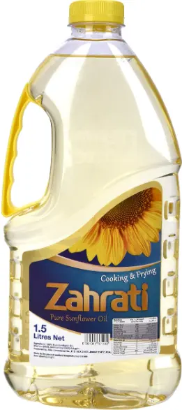 زيت دوار الشمس - الزهراتي 6*1.5لتر