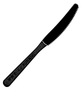 Falcon Black Plastic Knife 20*50pcs