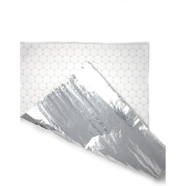 ورق ألومنيوم للبرغر/الساندويتش 25*35  سم، 8*250  ورقة