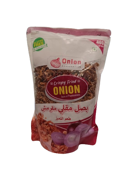 بصل مقلي مقرمش 35 * 400 غرام