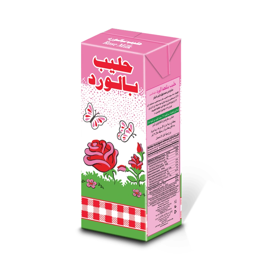 حليب الورد من أوال ١٨ * ٢٠٠ مل