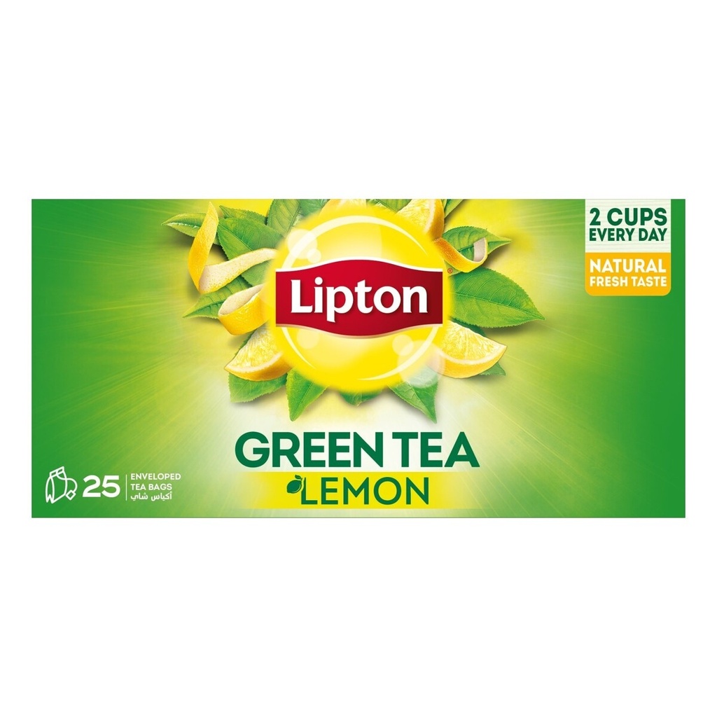 Lipton Green Tea Lemon 24*25TB