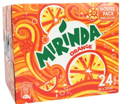 Mirinda Orange Box 24*325ml