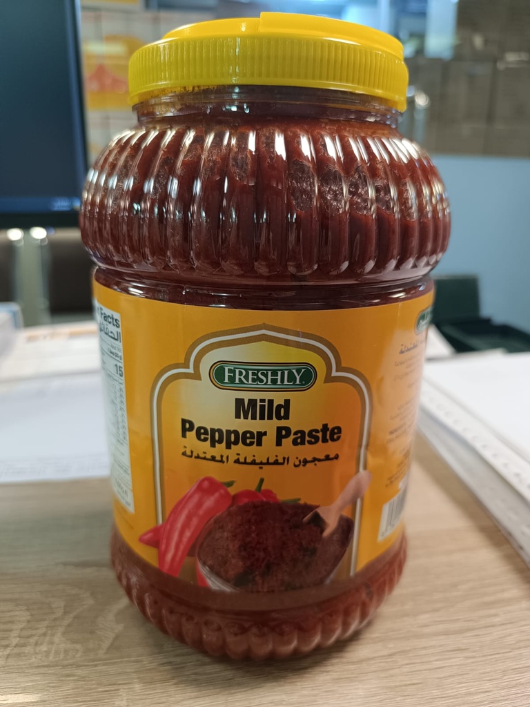 Freshly Mild Pepper Paste 4*4.2kg (148.15oz)