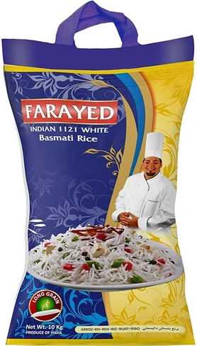 Farayed 1121 Indian Steam Basmati Rice 4*10kg