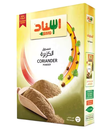 مسحوق الكزبرة من إسناد 12  عبوة * 400  غرام